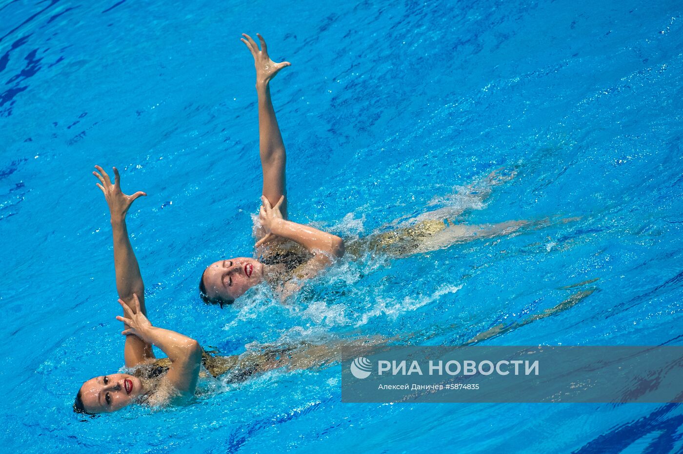 Синхронное плавание. Кубок Европы. Дуэт. Техническая программа