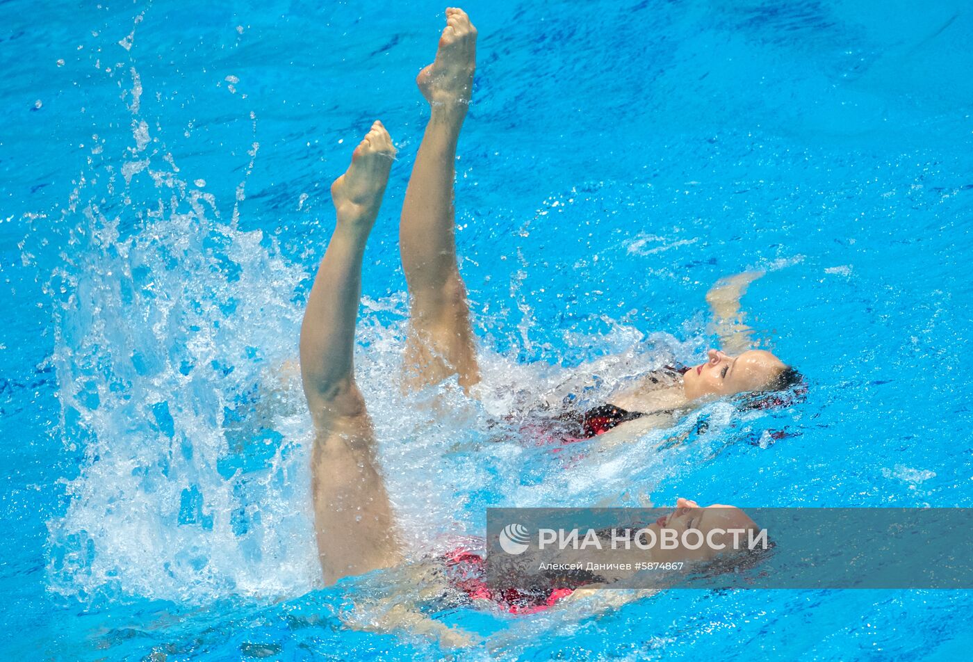 Синхронное плавание. Кубок Европы. Дуэт. Техническая программа