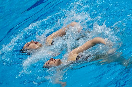 Синхронное плавание. Кубок Европы. Дуэт. Техническая программа