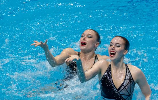 Синхронное плавание. Кубок Европы. Дуэт. Техническая программа