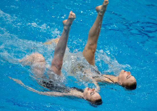 Синхронное плавание. Кубок Европы. Дуэт. Техническая программа