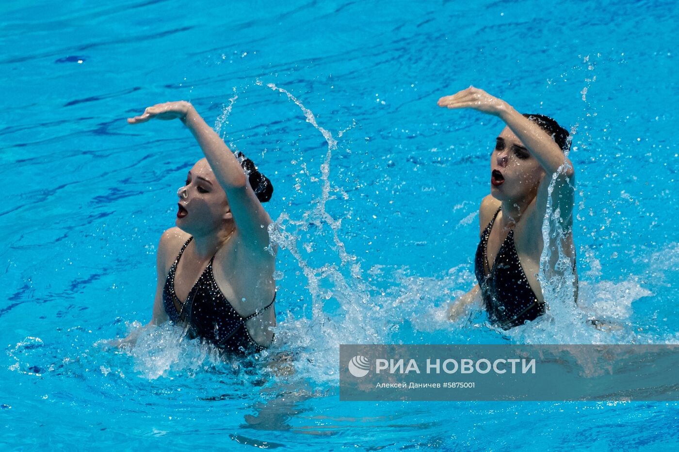 Синхронное плавание. Кубок Европы. Дуэт. Техническая программа