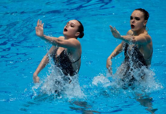 Синхронное плавание. Кубок Европы. Дуэт. Техническая программа