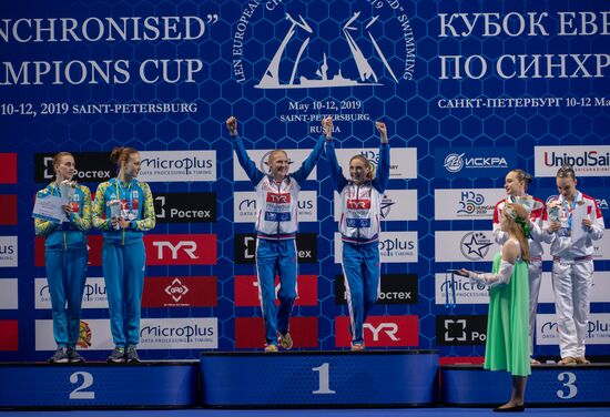 Синхронное плавание. Кубок Европы. Дуэт. Техническая программа