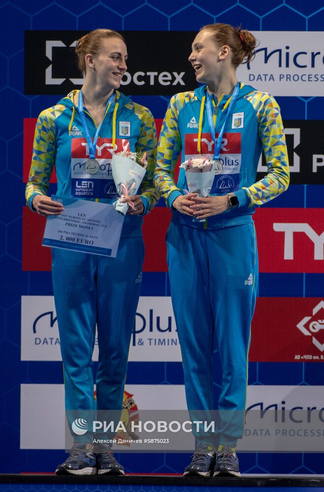 Синхронное плавание. Кубок Европы. Дуэт. Техническая программа