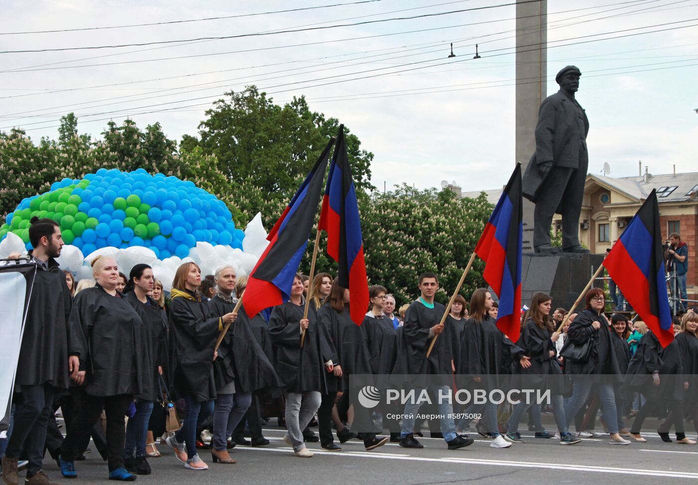 Празднование 5-й годовщины образования ДНР в Донецке