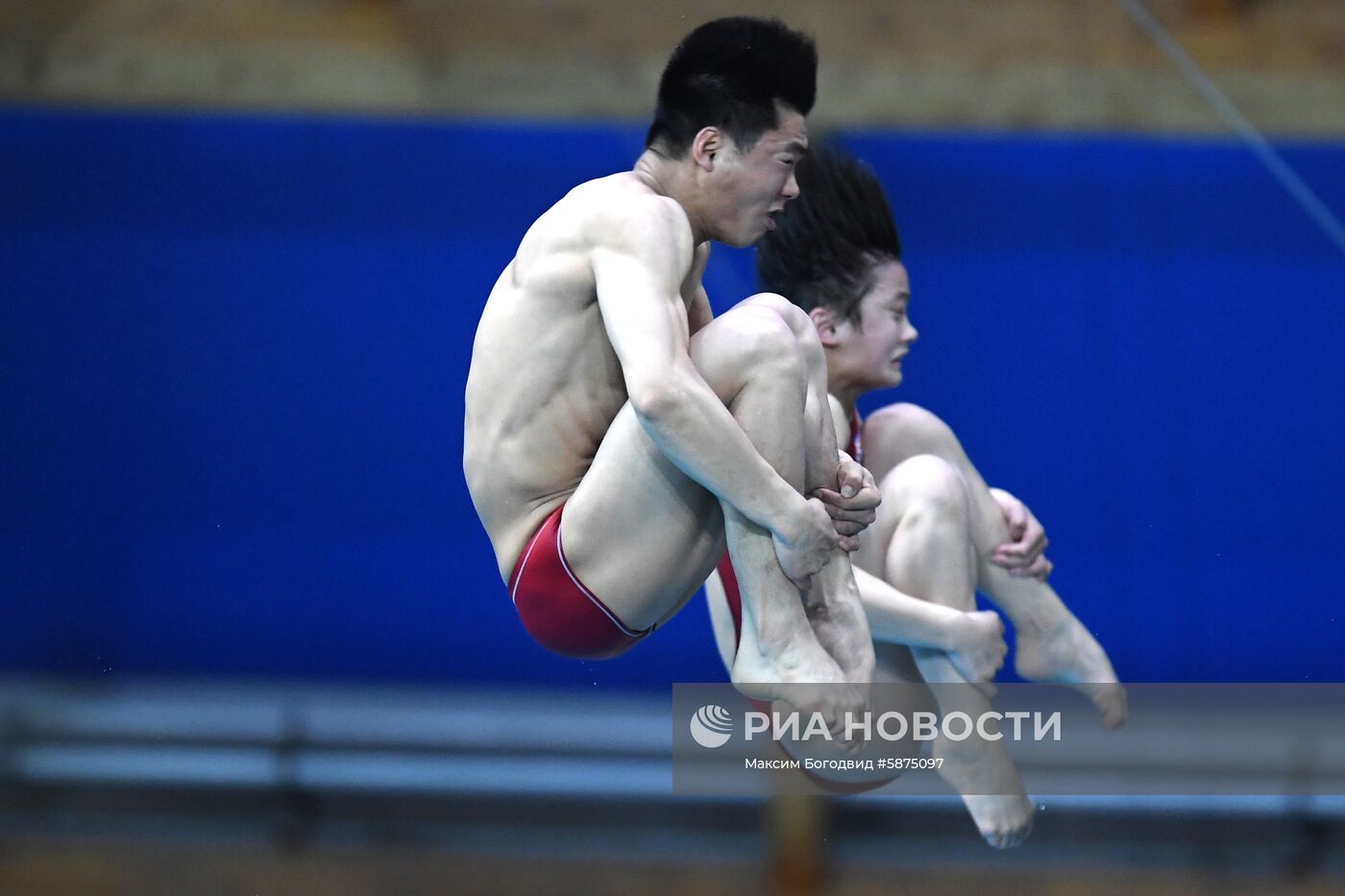 Прыжки в воду. Мировая серия FINA. Второй день 