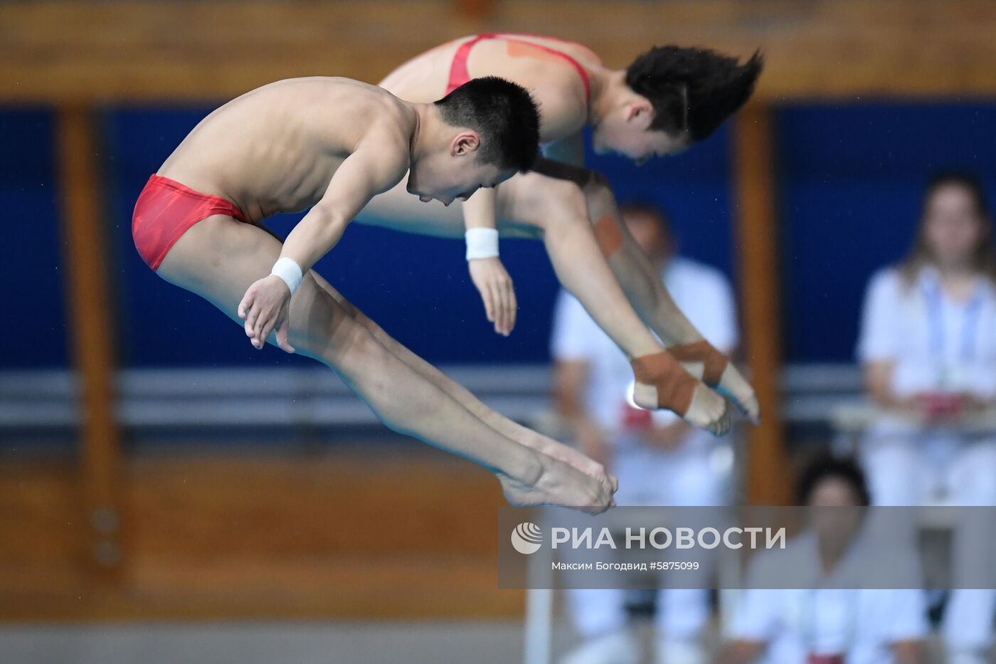 Прыжки в воду. Мировая серия FINA. Второй день 