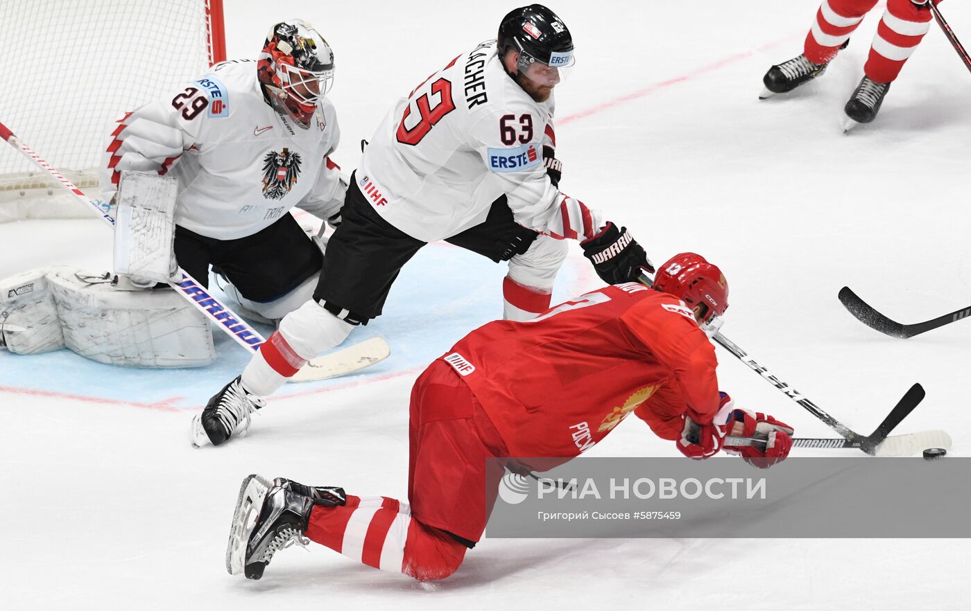 Хоккей. Чемпионат мира. Россия - Австрия