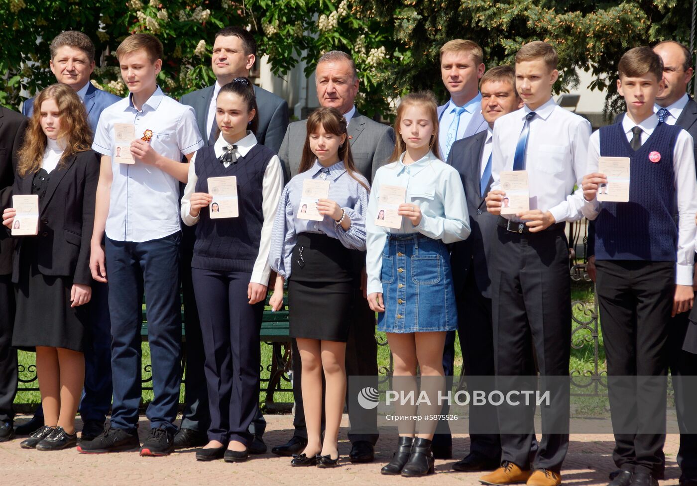 Празднование 5-й годовщины образования ЛНР в Луганске