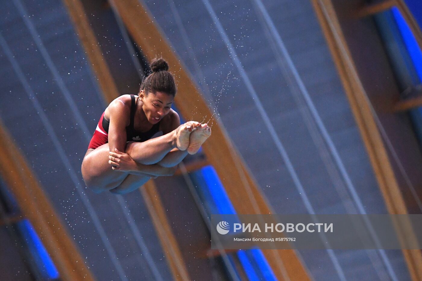 Прыжки в воду. Мировая серия FINA. Третий день 