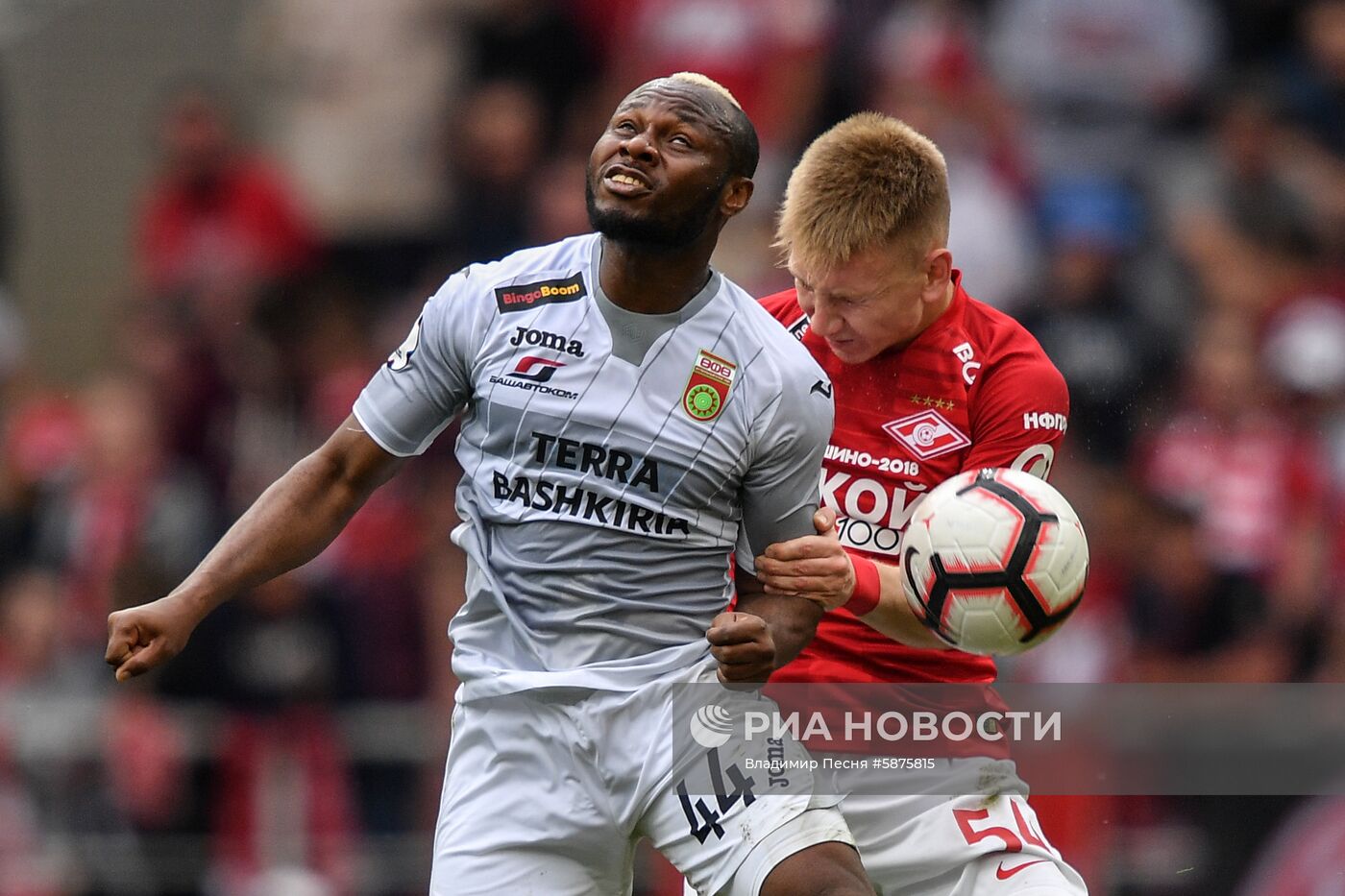 Футбол. РПЛ. Матч "Спартак" - "Уфа"