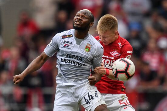 Футбол. РПЛ. Матч "Спартак" - "Уфа"