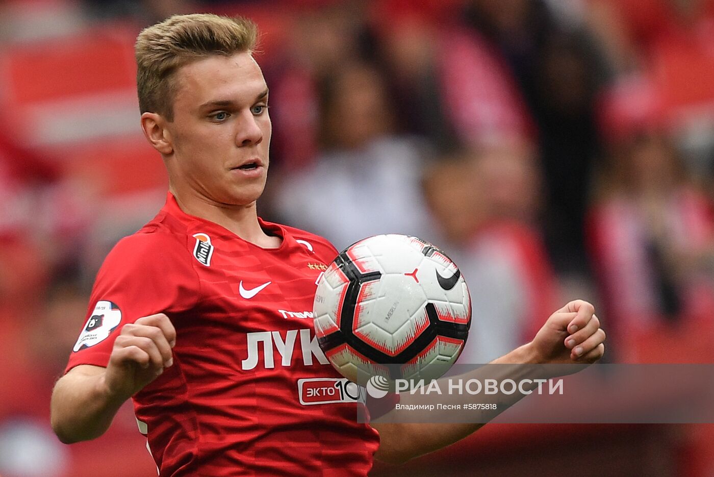 Футбол. РПЛ. Матч "Спартак" - "Уфа"