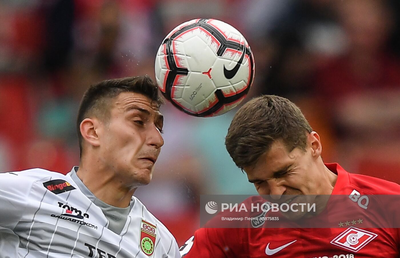 Футбол. РПЛ. Матч "Спартак" - "Уфа"