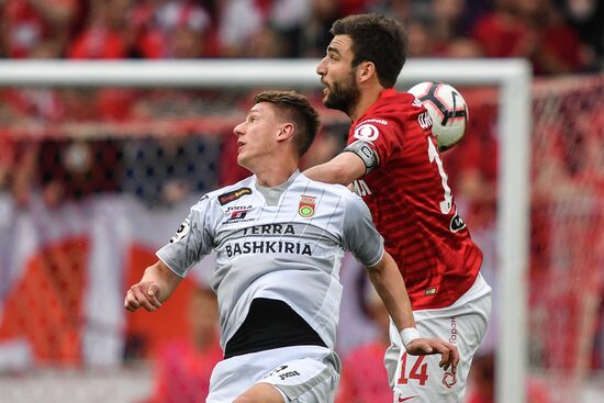 Футбол. РПЛ. Матч "Спартак" - "Уфа"