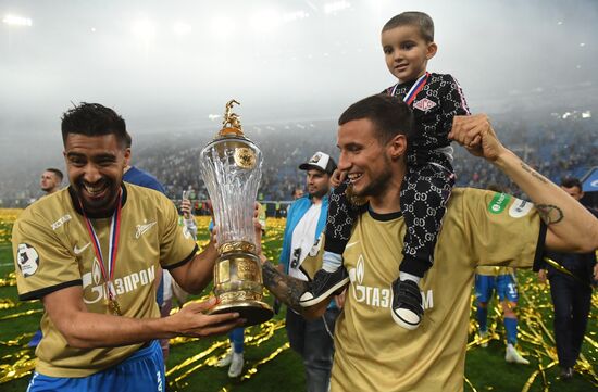 Футбол. Празднование чемпионства ФК "Зенит"