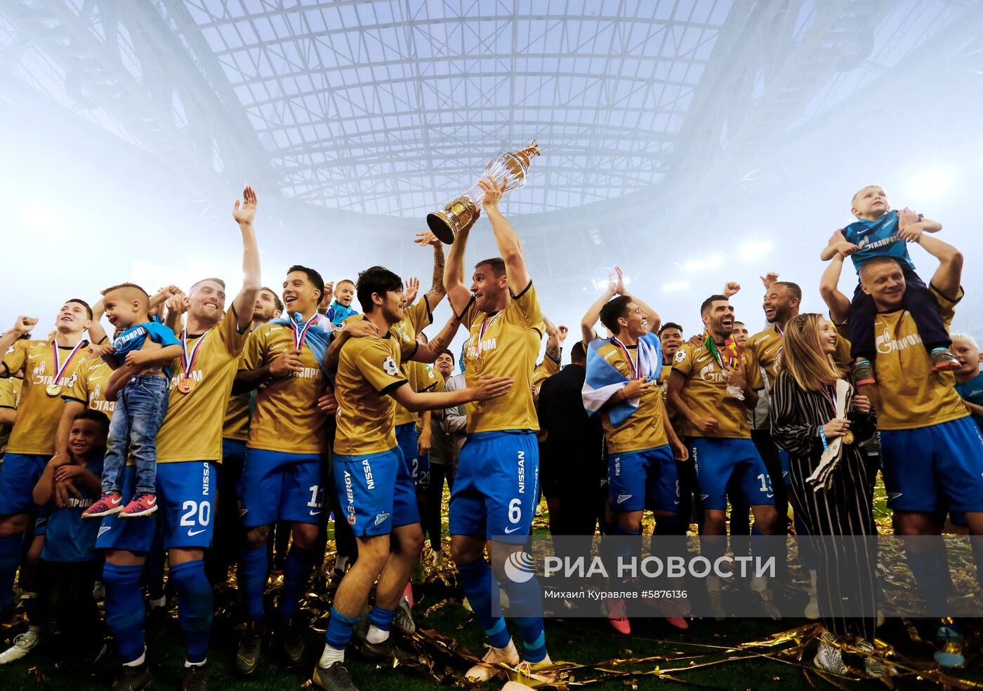 Футбол. РПЛ. Матч "Зенит" - ЦСКА