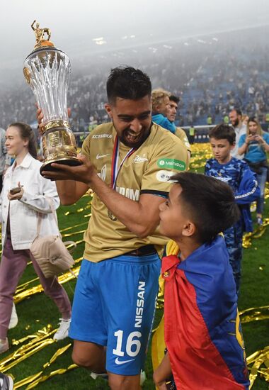 Футбол. Празднование чемпионства ФК "Зенит"