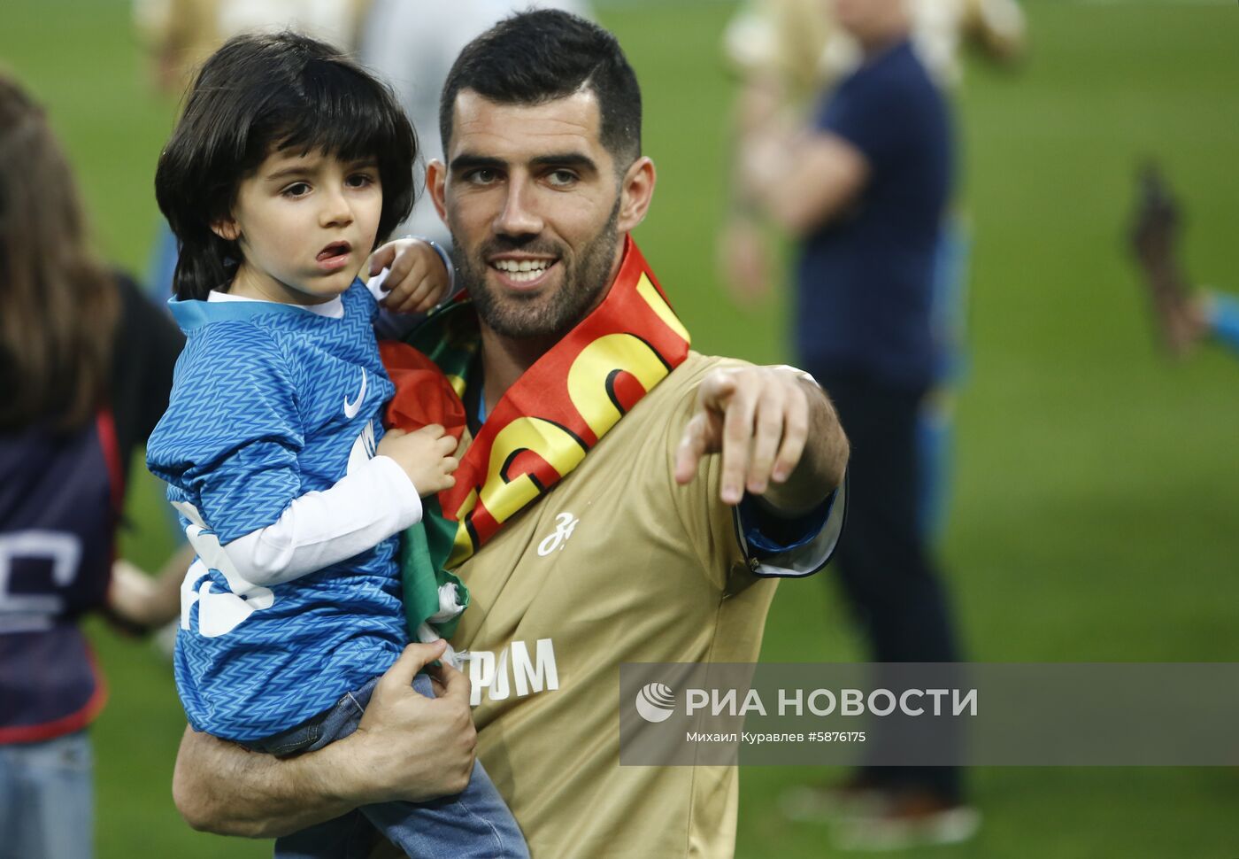 Футбол. Празднование чемпионства ФК "Зенит"