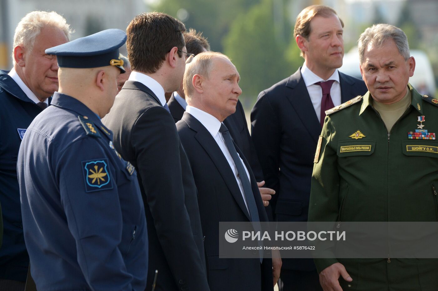 Рабочая поездка президента РФ В. Путина в Татарстан