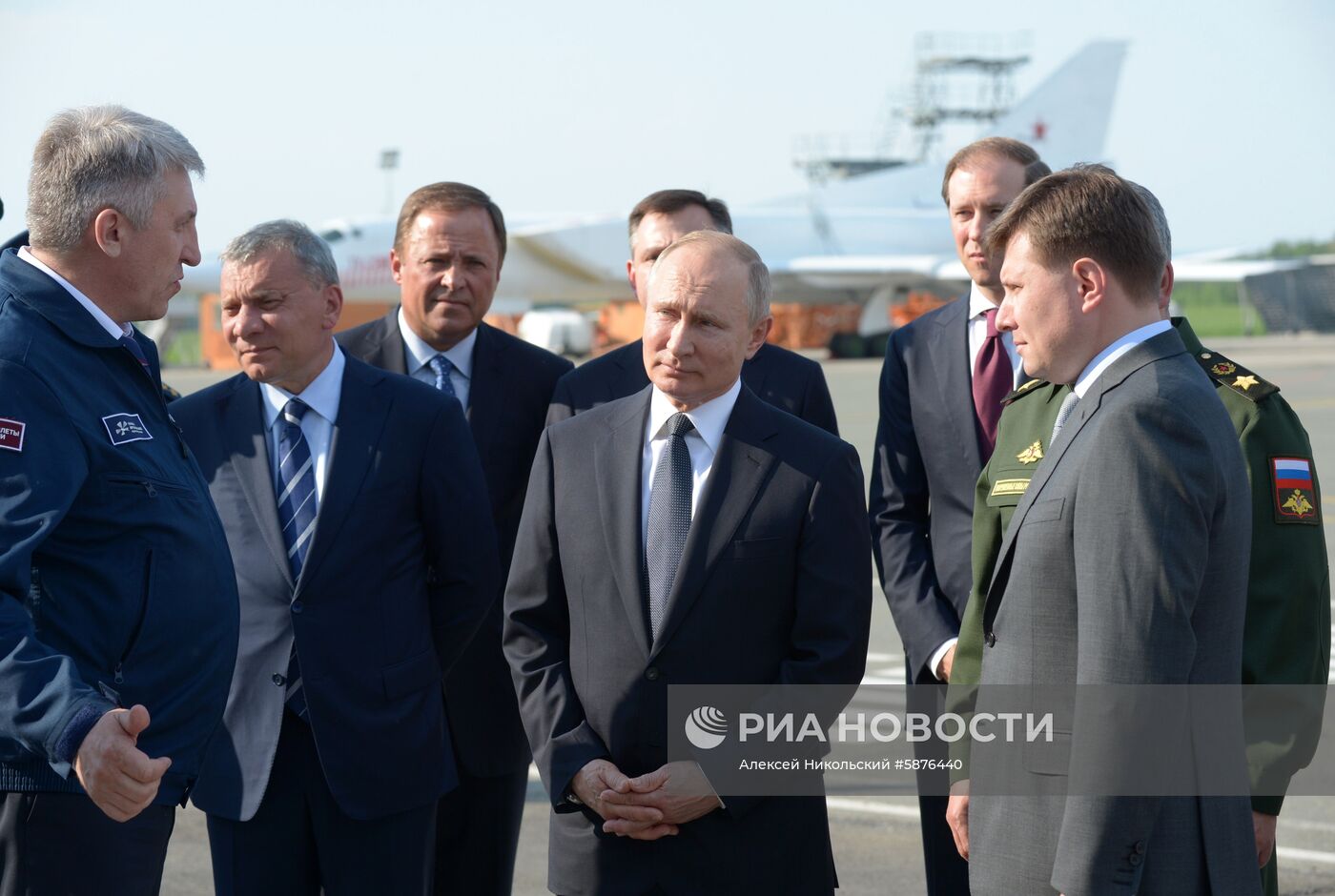 Рабочая поездка президента РФ В. Путина в Татарстан