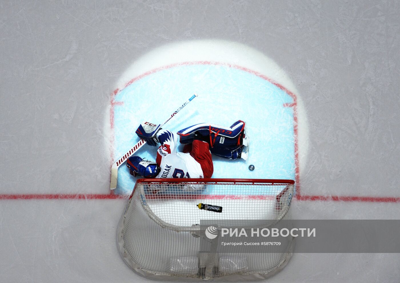 Хоккей. Чемпионат мира. Матч Россия - Чехия