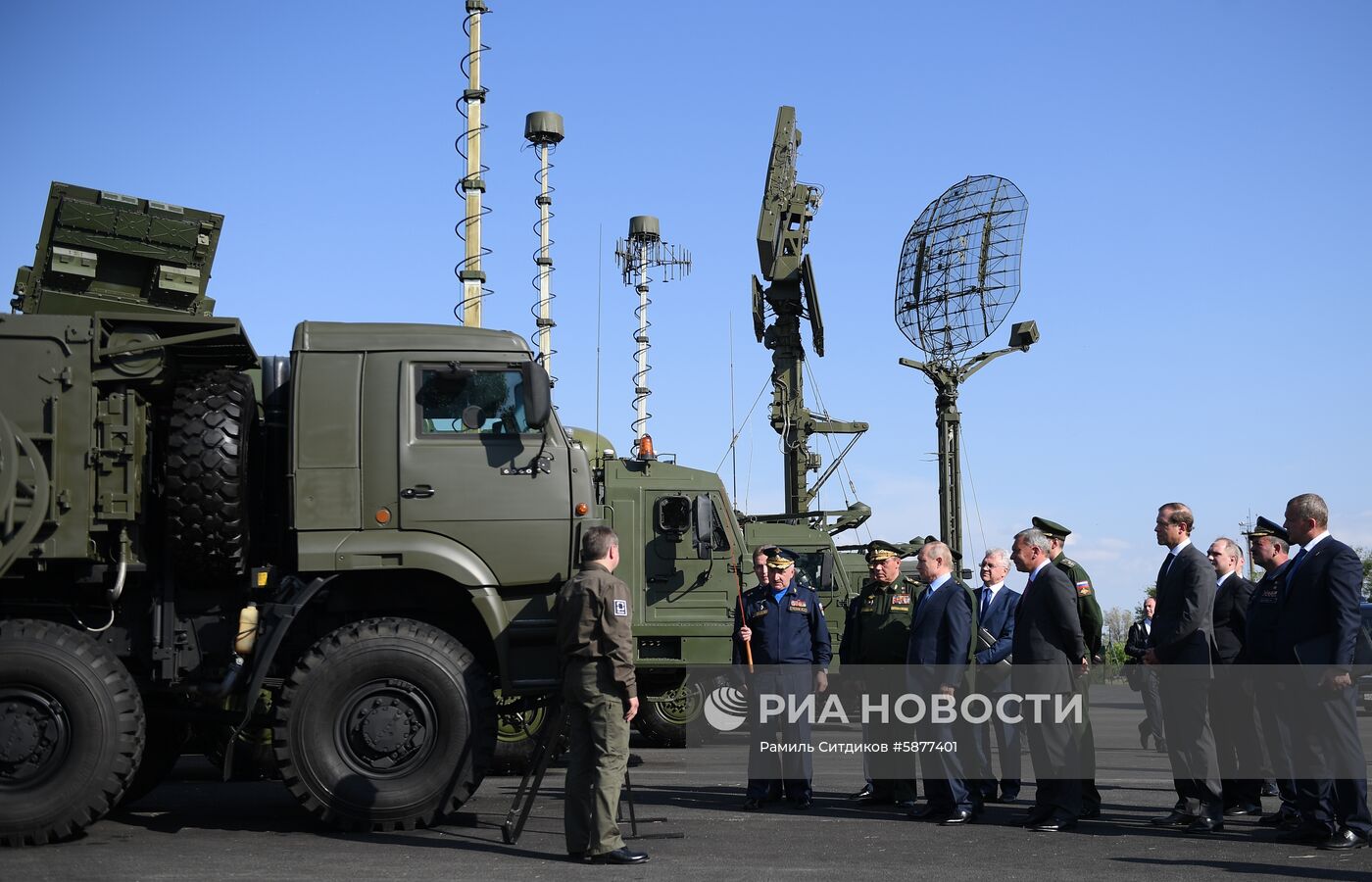 Рабочая поездка президента РФ В. Путина в Астраханскую область