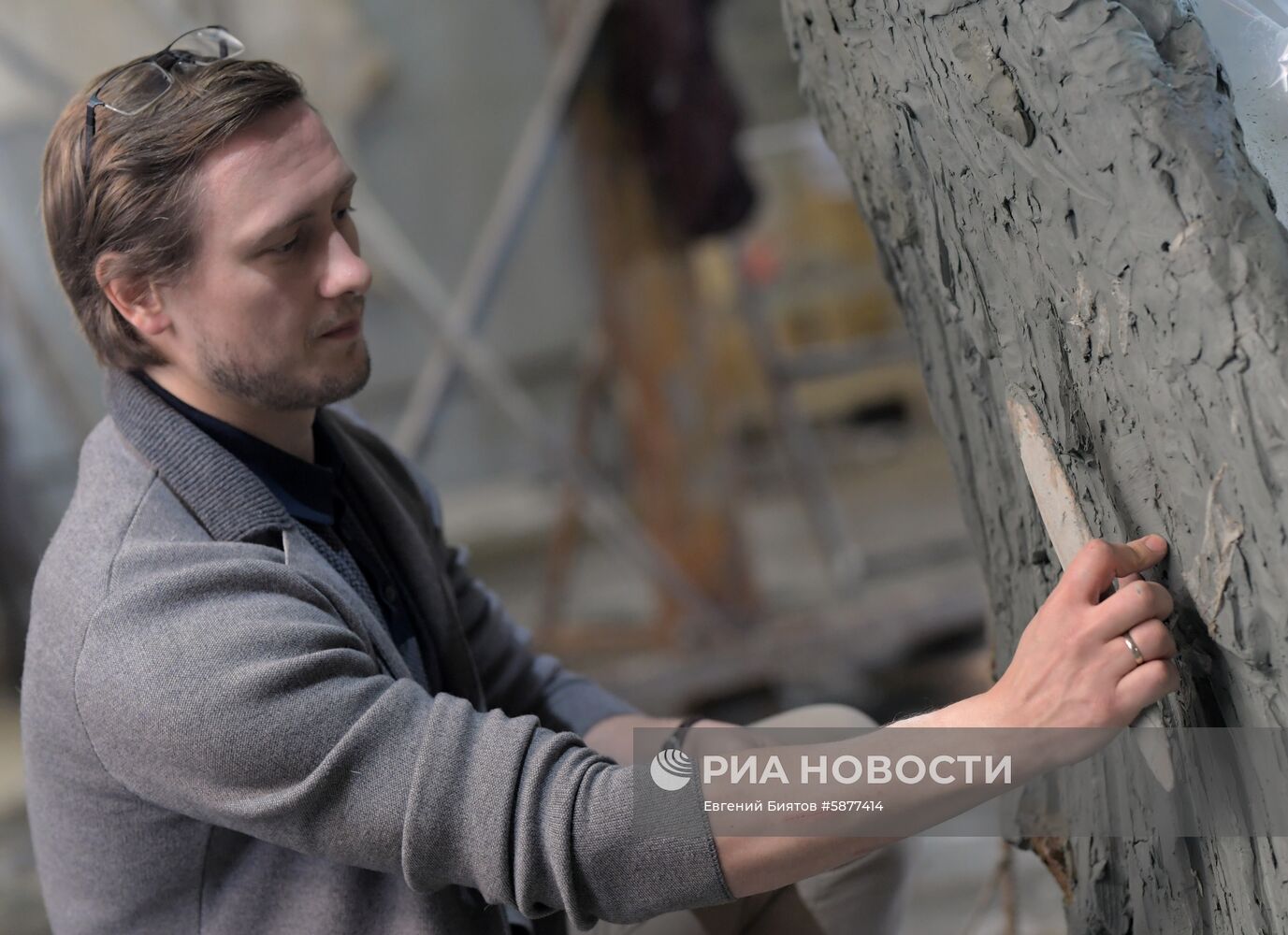 Изготовление фигуры солдата для Ржевского мемориала