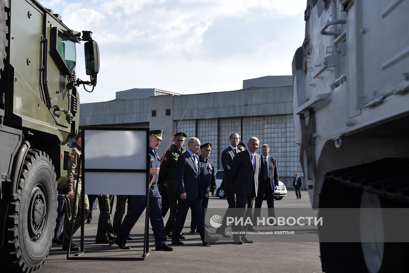 Рабочая поездка президента РФ В. Путина в Астраханскую область