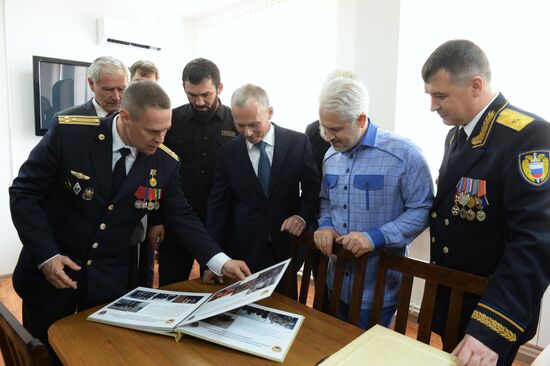 Открытие здания Центра специальной связи и информации ФСО РФ в Грозном