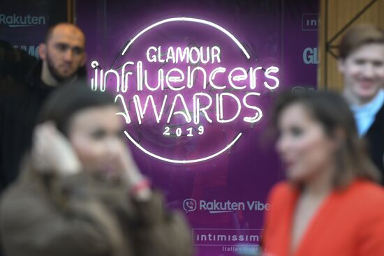 Glamour Influencers Awards 2019