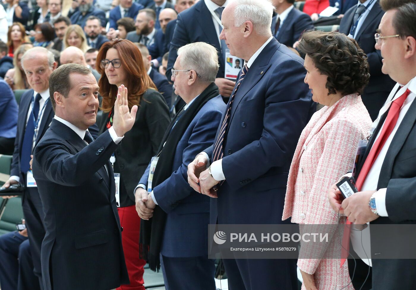 Рабочая поездка премьер-министра РФ Д. Медведева в Санкт-Петербург