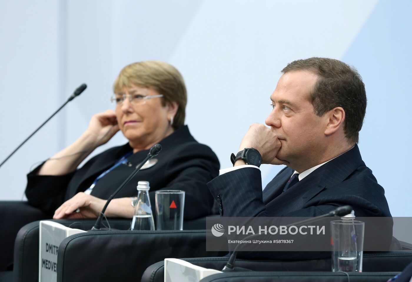 Рабочая поездка премьер-министра РФ Д. Медведева в Санкт-Петербург