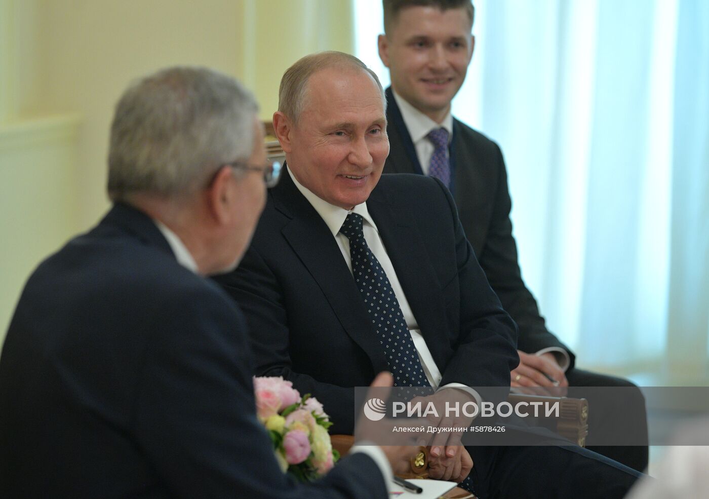 Встреча президента РФ В. Путина с президентом Австрии А. ван дер Белленом