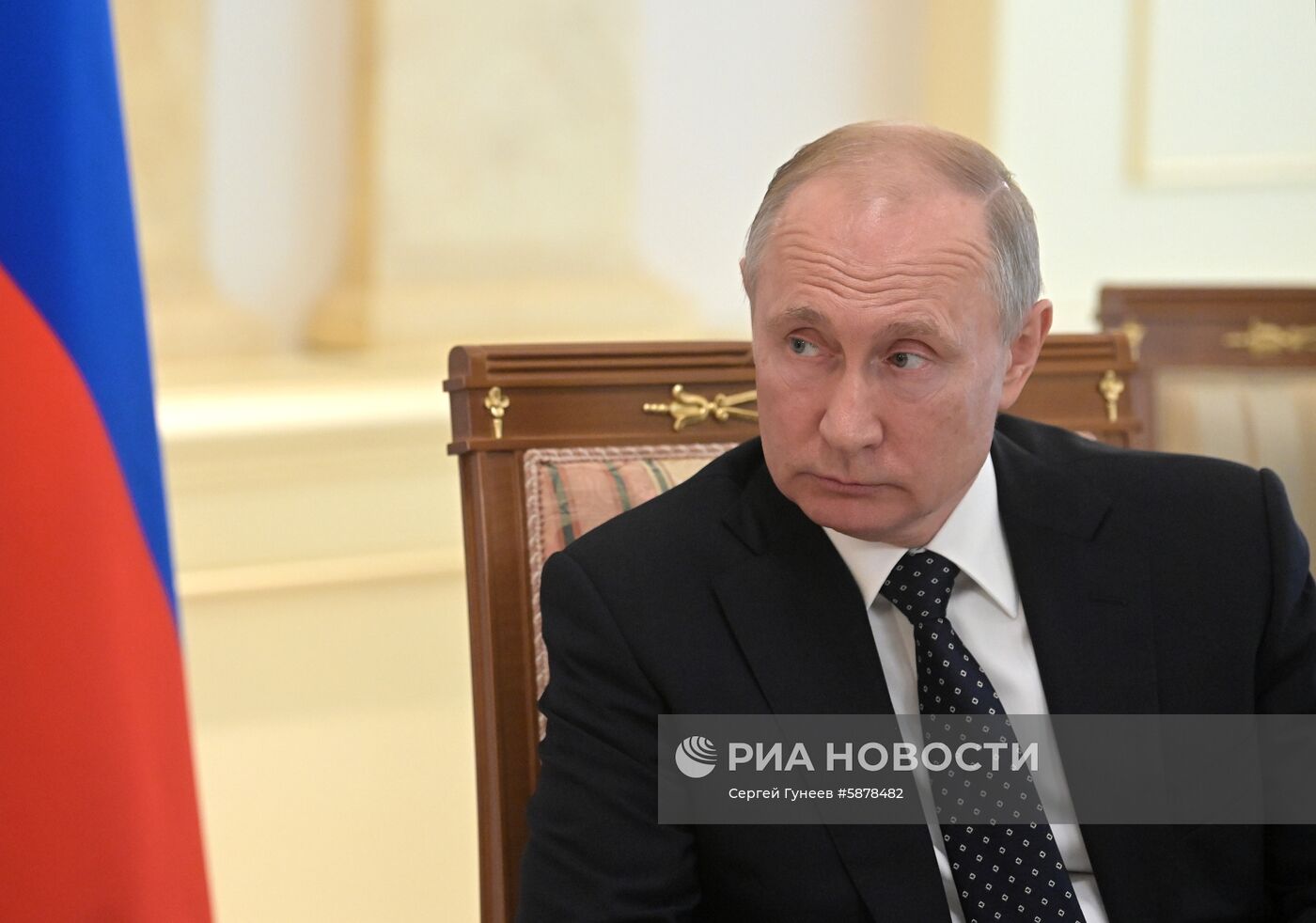 Встреча президента РФ В. Путина с президентом Австрии А. ван дер Белленом