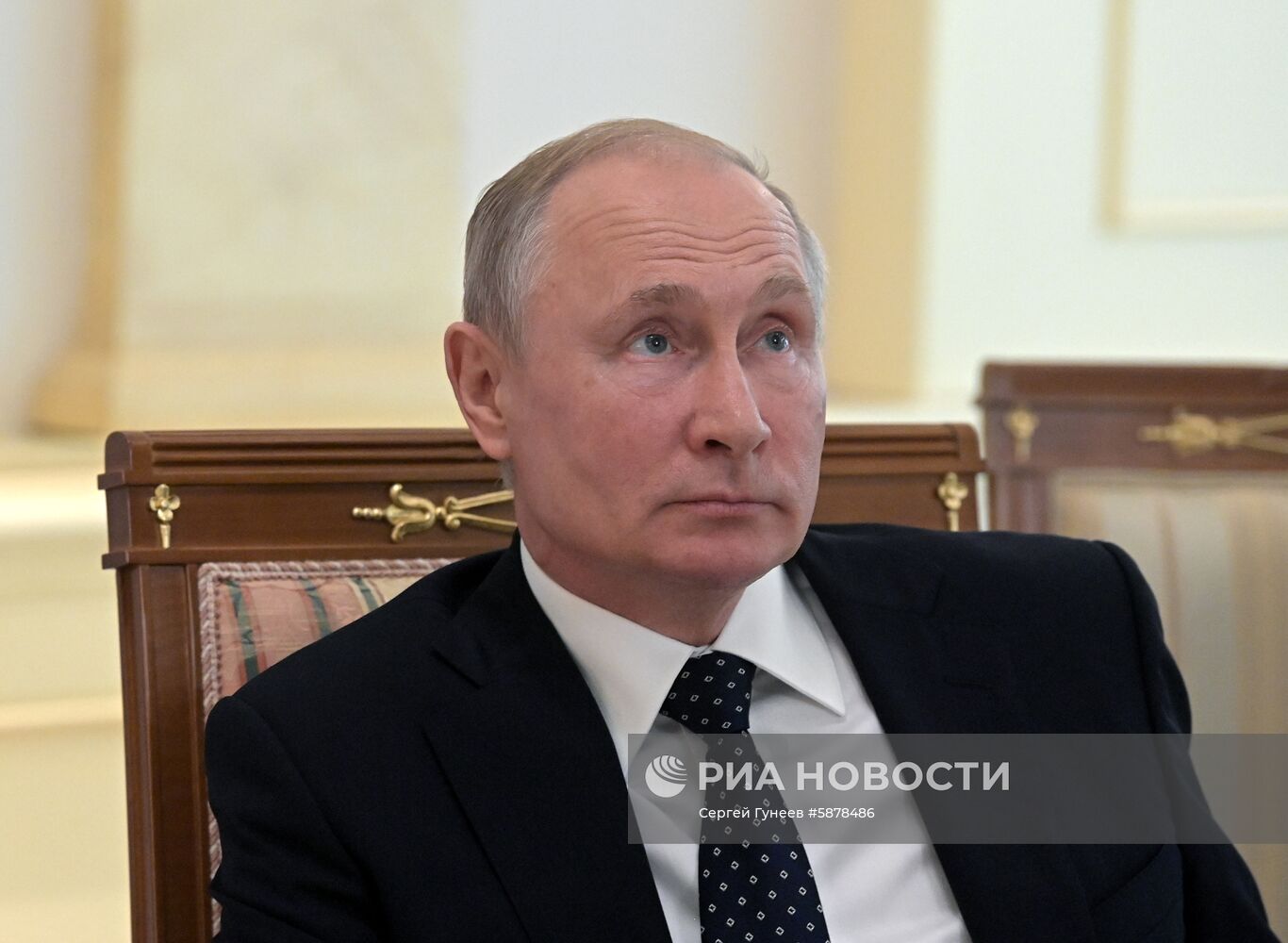 Встреча президента РФ В. Путина с президентом Австрии А. ван дер Белленом