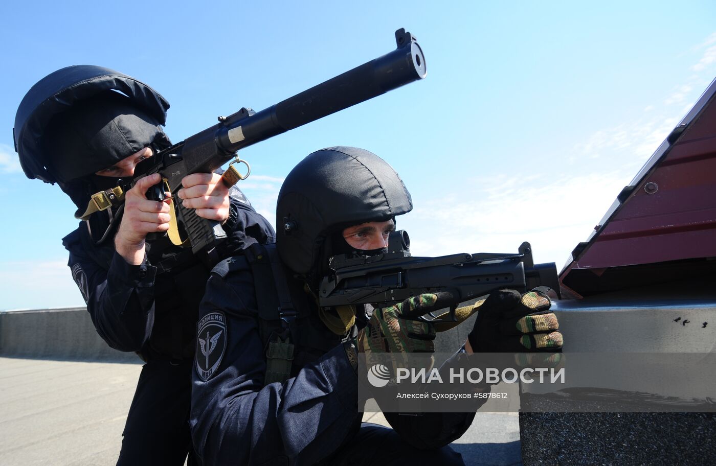 Учения войск национальной гвардии РФ в Тамбовской области