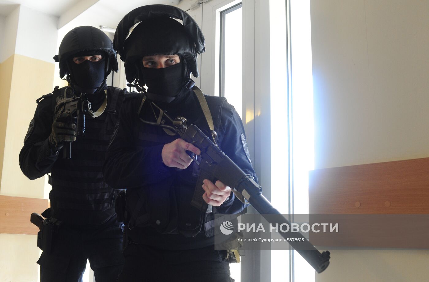 Учения войск национальной гвардии РФ в Тамбовской области