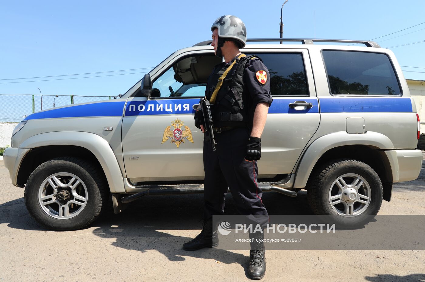 Учения войск национальной гвардии РФ в Тамбовской области