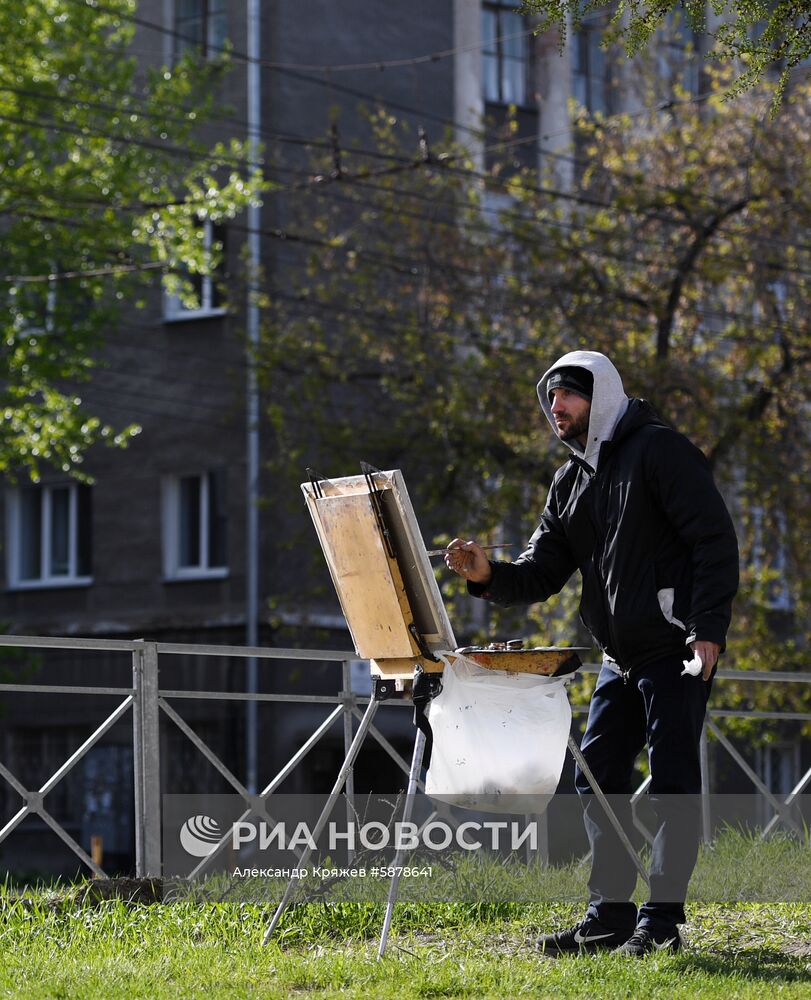 Весна в Новосибирске