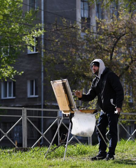 Весна в Новосибирске