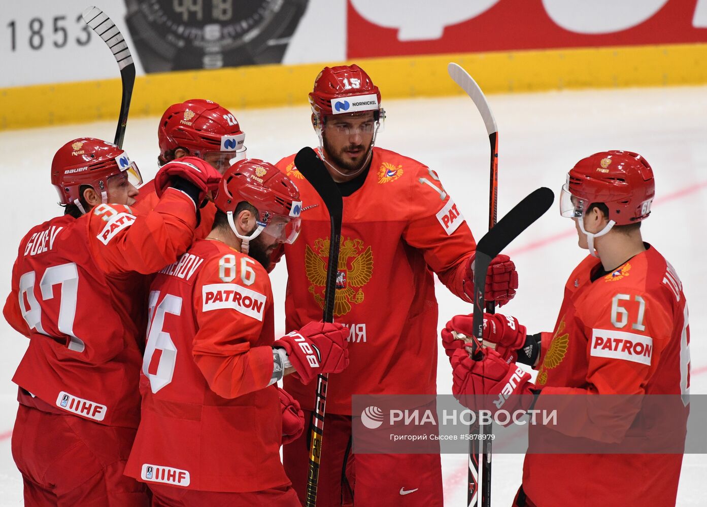 Хоккей. Чемпионат мира. Матч Россия - Италия