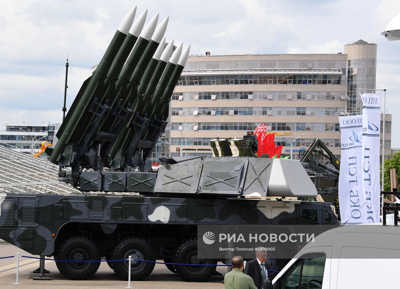 Международная выставка вооружения MILEX-2019 в Минске