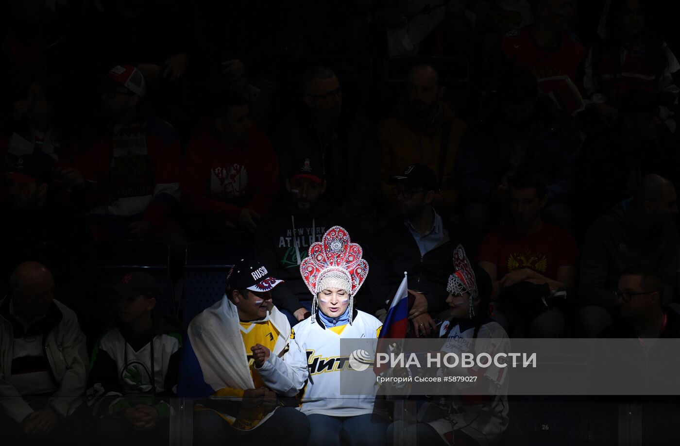 Хоккей. Чемпионат мира. Матч Россия - Италия