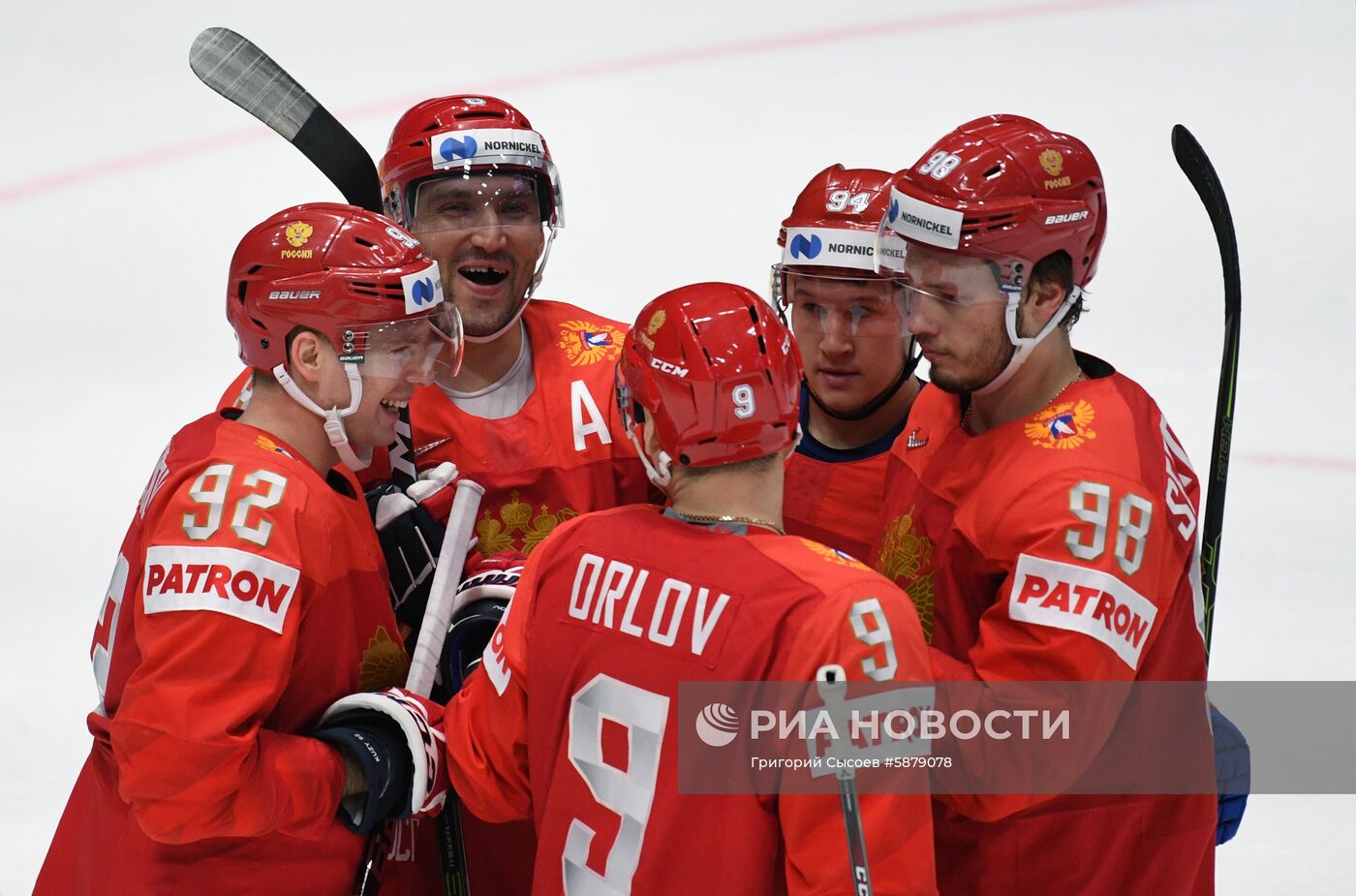 Хоккей. Чемпионат мира. Матч Россия - Италия