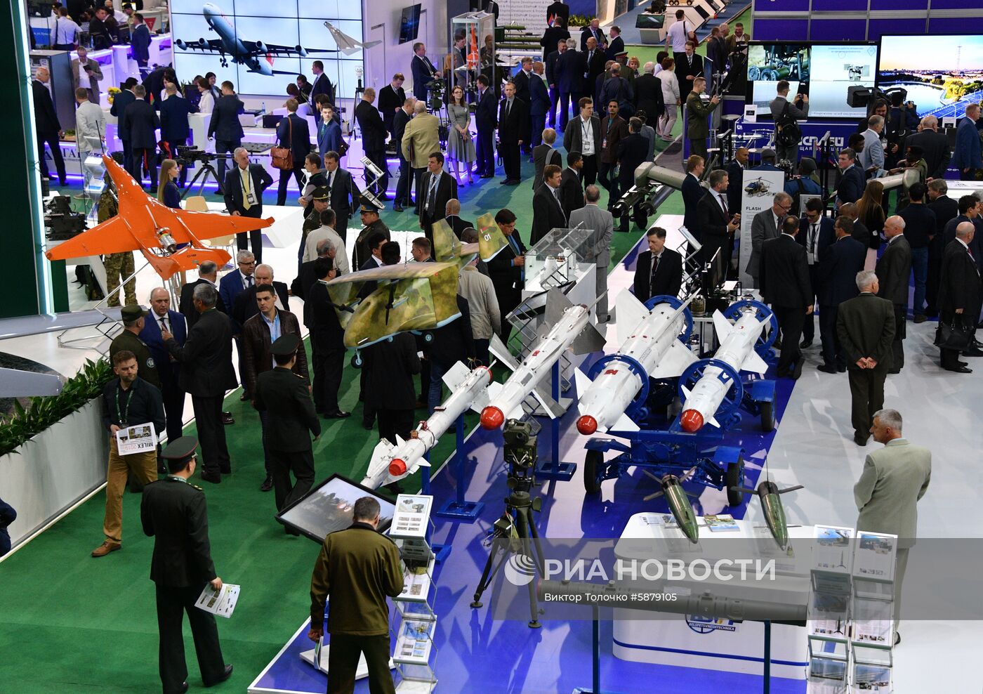 Международная выставка вооружения MILEX-2019 в Минске