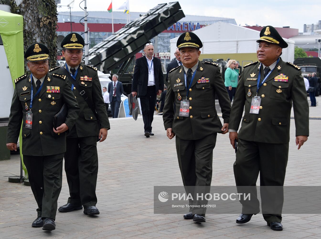 Международная выставка вооружения MILEX-2019 в Минске