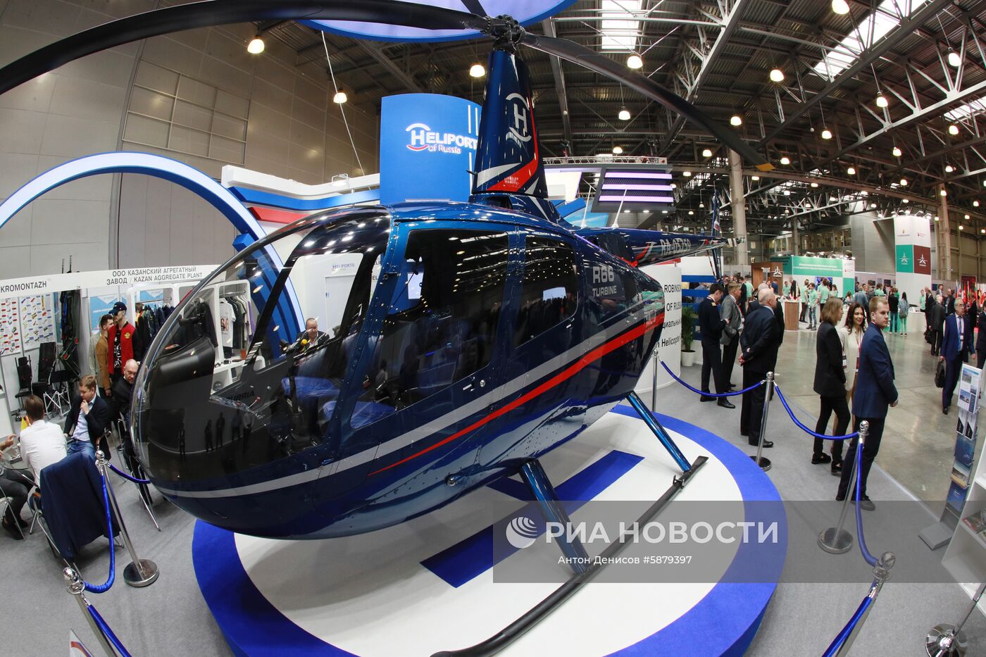 12-я Международная выставка вертолетной индустрии "HeliRussia - 2019"