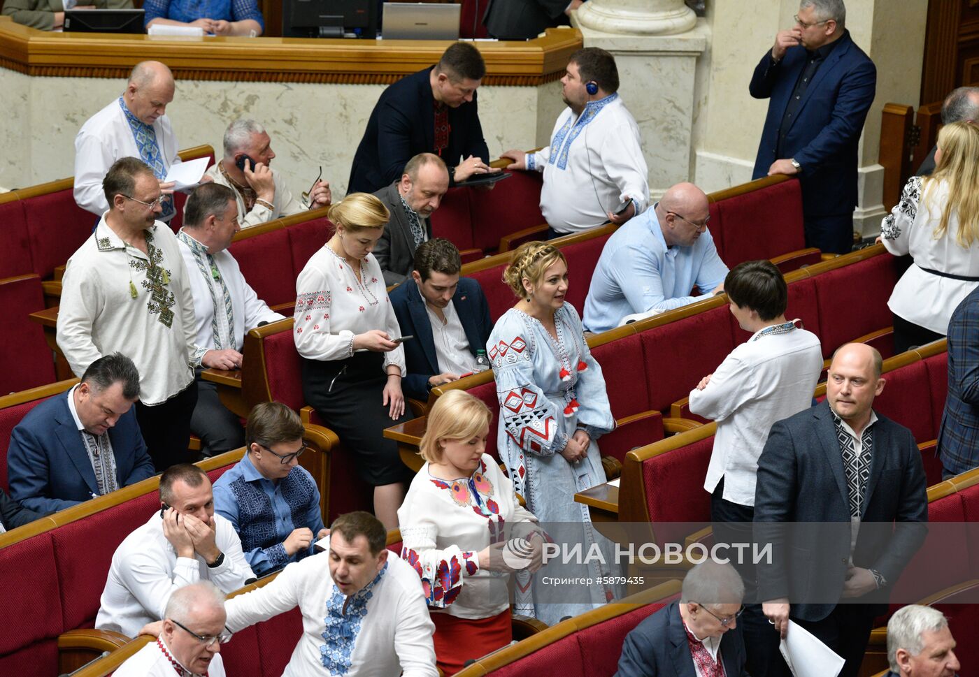 Заседание Верховной рады Украины